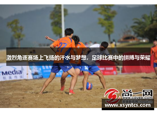 激烈角逐赛场上飞扬的汗水与梦想，足球比赛中的拼搏与荣耀